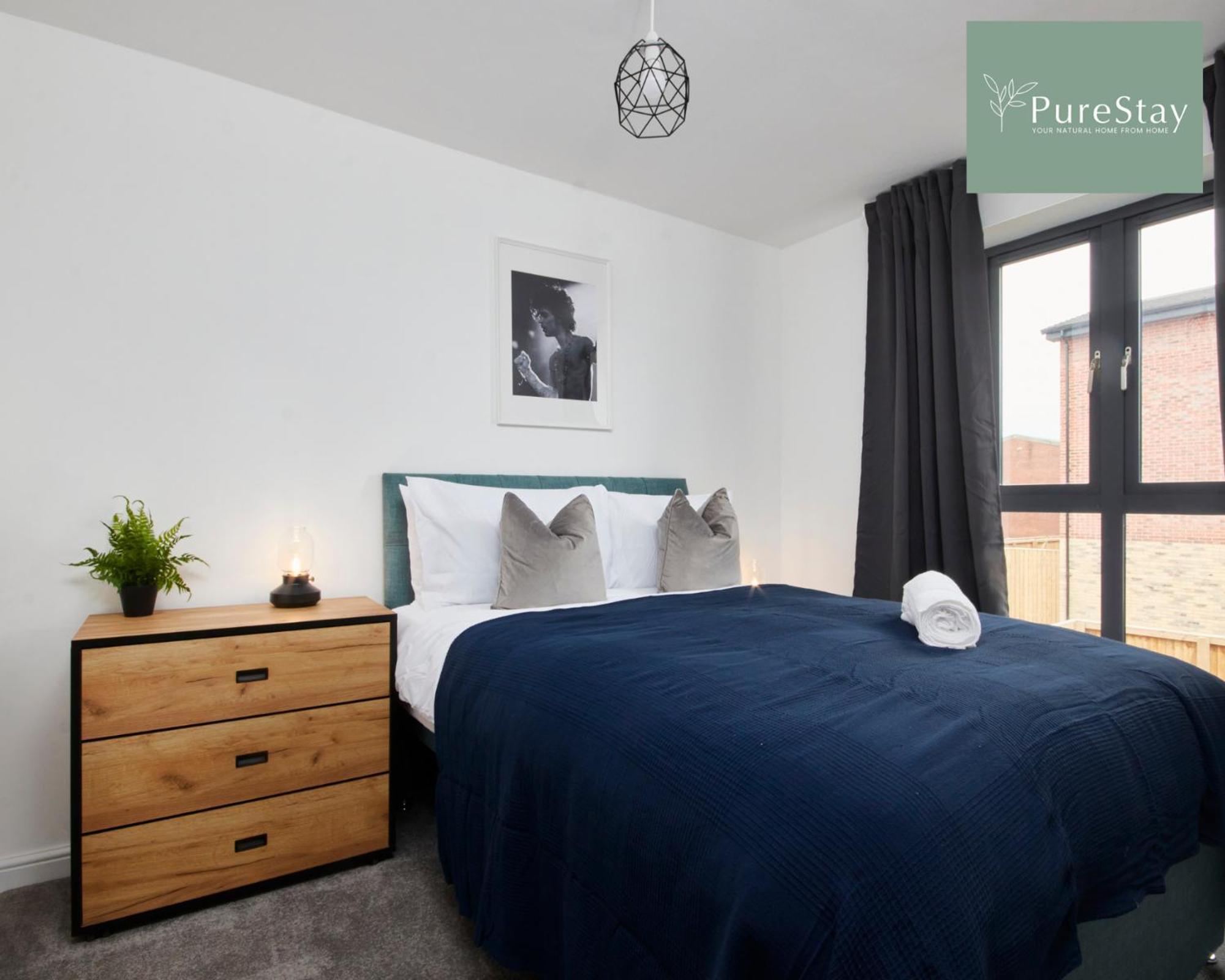 Stunning 5 Bed Manchester House With Parking By Purestay Short Lets & Serviced Accommodation Bagian luar foto