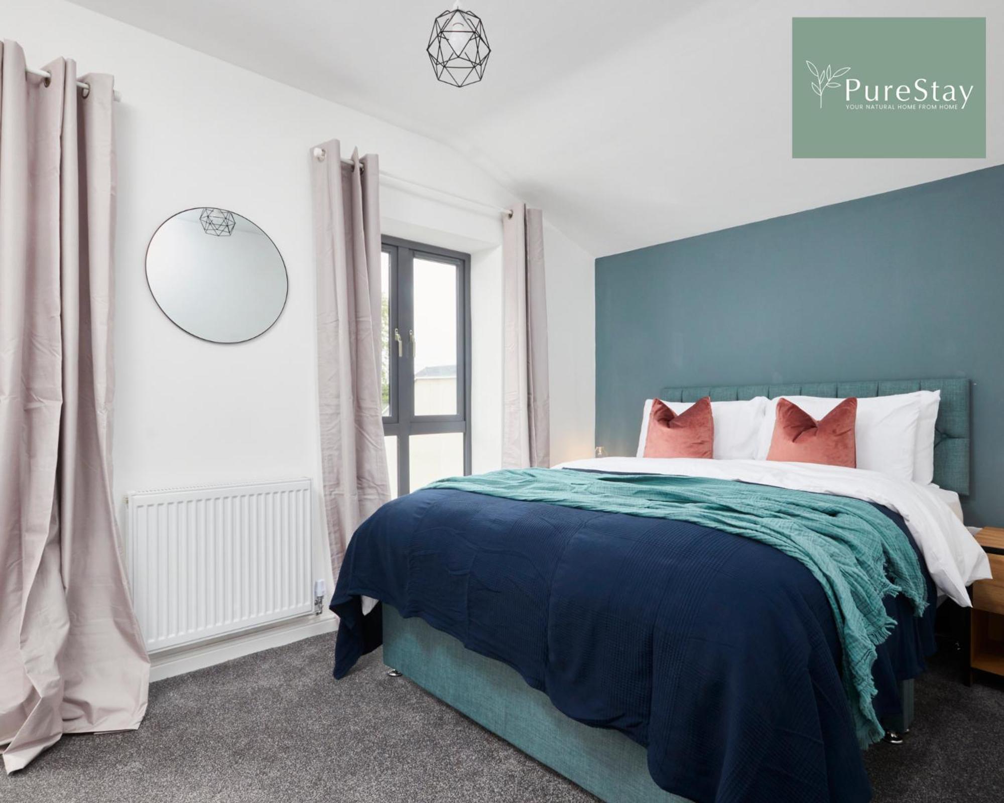 Stunning 5 Bed Manchester House With Parking By Purestay Short Lets & Serviced Accommodation Bagian luar foto