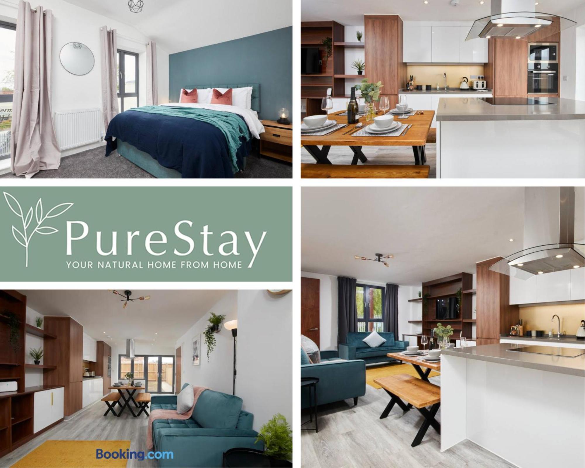 Stunning 5 Bed Manchester House With Parking By Purestay Short Lets & Serviced Accommodation Bagian luar foto